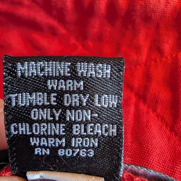 Moda International Women's Y2K Red Cotton Pants Size 12 Low rise Wide belt - Picture 13 of 13